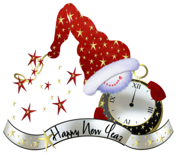 Transparent New Year Christmas New Years Day Christmas Ornament for Christmas
