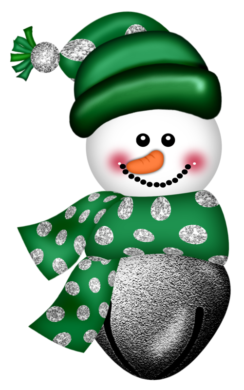 Transparent Cartoon Snowman Animation Christmas Ornament for Christmas