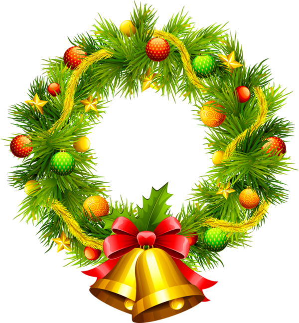 Transparent Wreath Christmas Day Clip Art Christmas Christmas Decoration Oregon Pine for Christmas