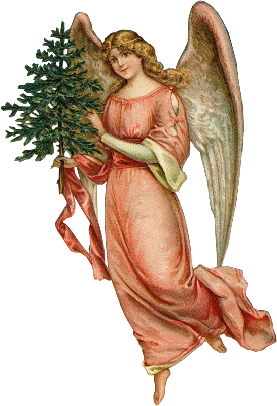 Transparent Angel Christmas Bokmärke Mythology for Christmas