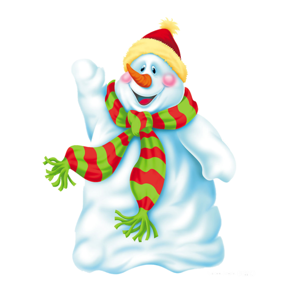 Transparent Snowman Cartoon Drawing Christmas Ornament for Christmas