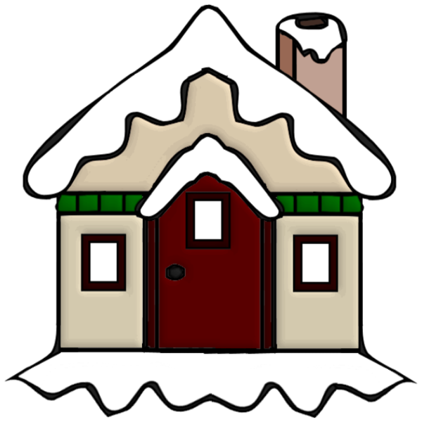 Transparent House Shed Christmas Area for Christmas