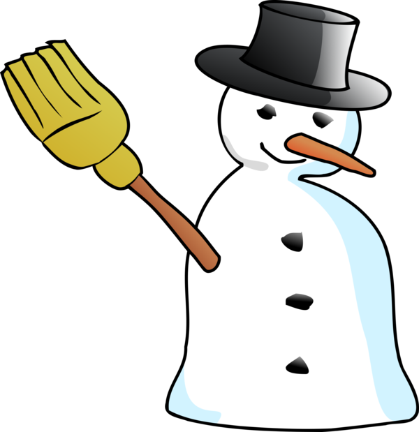 Transparent Snowman Christmas Button Headgear Bird for Christmas