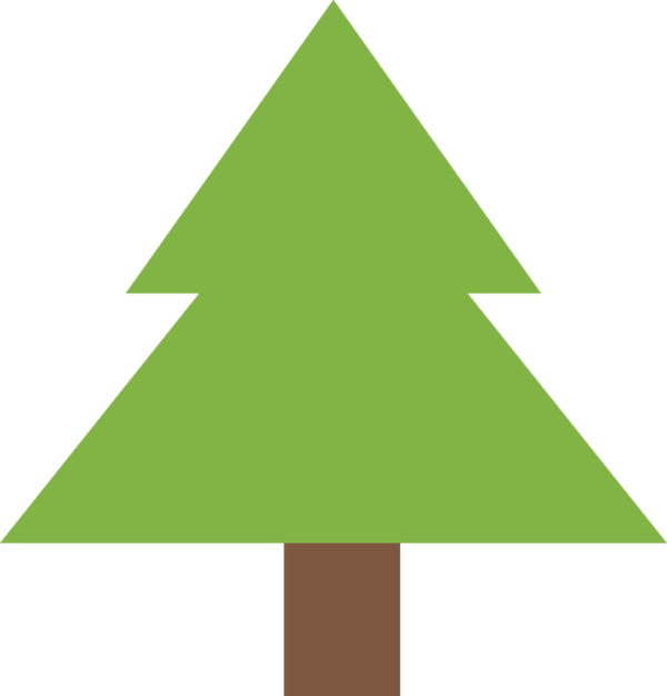Transparent Christmas Tree Green Tree for Christmas