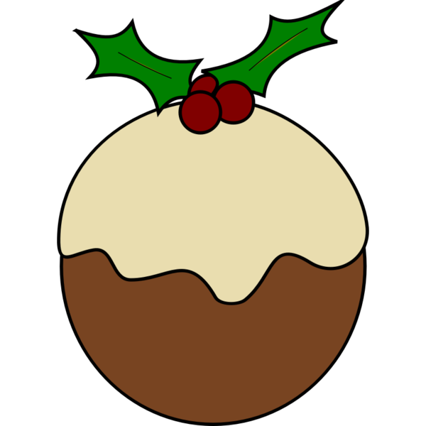 Transparent Christmas Pudding Pudding Cream Christmas Ornament Leaf for Christmas