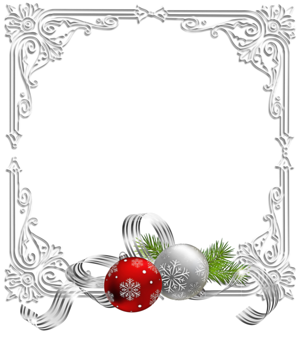 Transparent Picture Frames Christmas Day Mrs Claus Ornament Plant for Christmas
