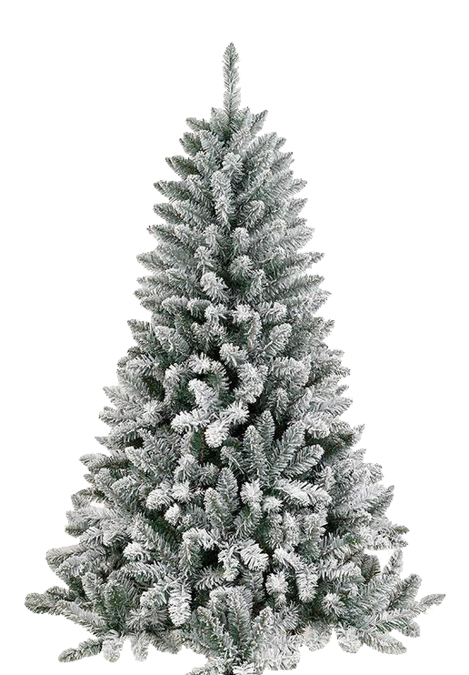 Transparent Spruce Christmas Tree Santa Claus for Christmas