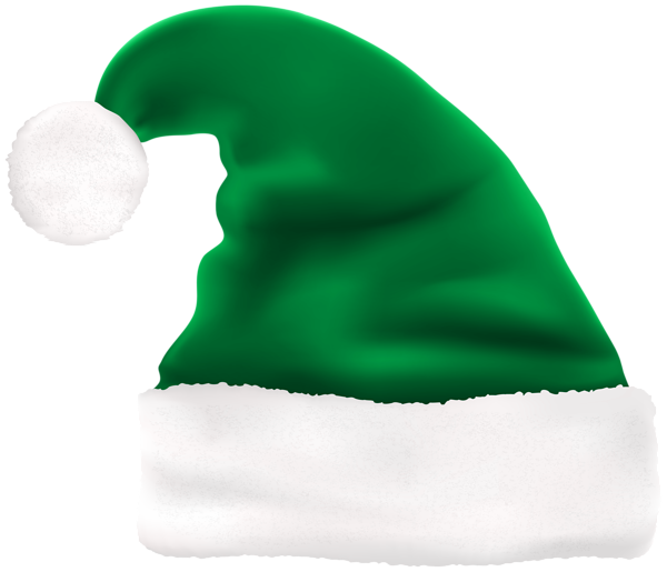 Transparent Christmas Elf Hat Christmas Day Green for Christmas