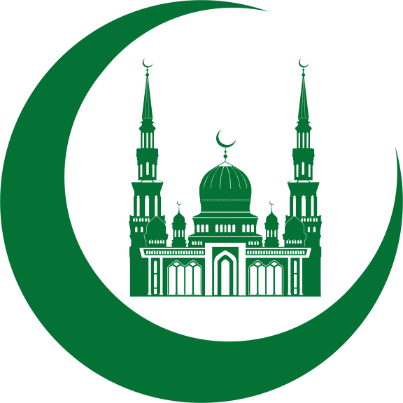 Transparent Russia Mufti Muslim Green Logo for Ramadan