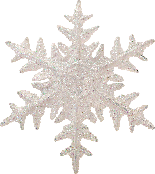 Transparent Christmas Tree Snowflake Christmas Ornament for Christmas