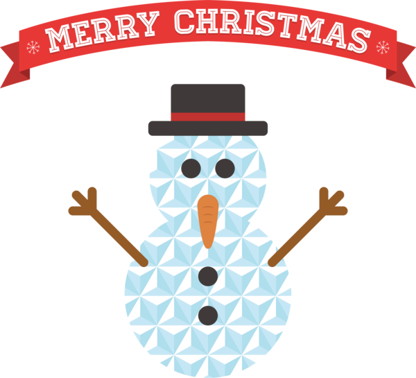 Transparent Christmas Christmas Card Snowman Line for Christmas