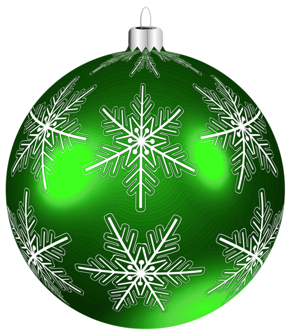 Transparent Green Christmas Ornament Holiday Ornament for Christmas
