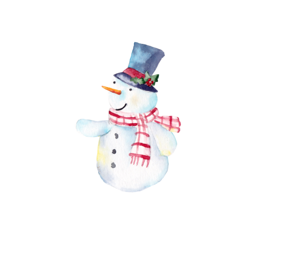 Transparent Snowman Christmas Snow Christmas Ornament for Christmas