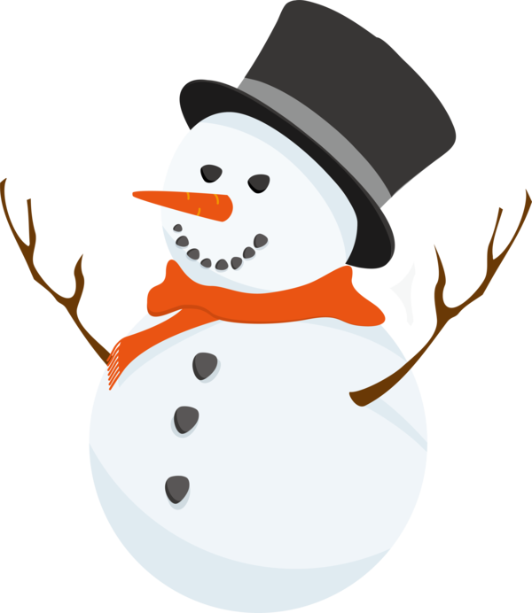 Transparent Snowman Drawing Idea Christmas Ornament for Christmas