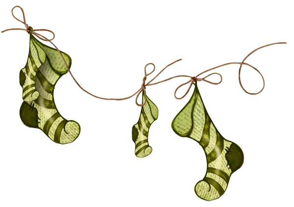Transparent Christmas Hosiery Sock Leaf Moths And Butterflies for Christmas