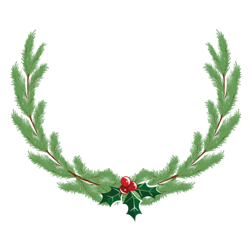Transparent Christmas Wreath Crown Tree Plant for Christmas