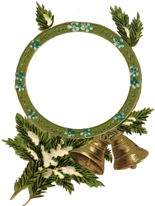 Transparent Advent Wreath Christmas Ornament Wreath Fir Pine Family for Christmas
