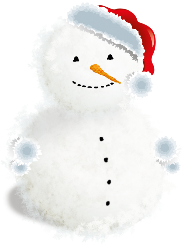 Transparent Snowman Santa Claus Christmas Day Snow for Christmas