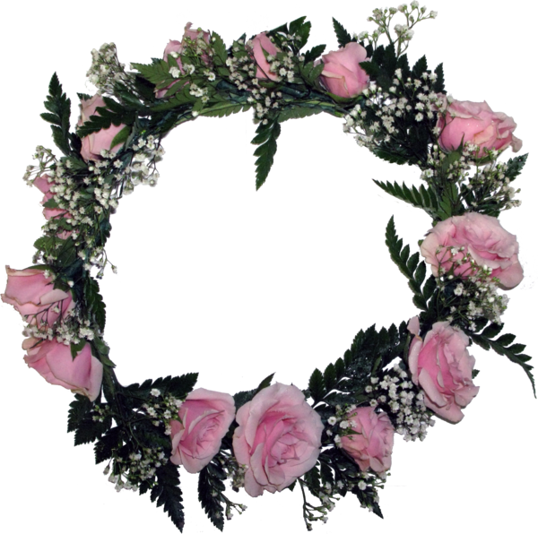 Transparent Jandrich Floral Architecture Christmas Decor Wreath for Christmas