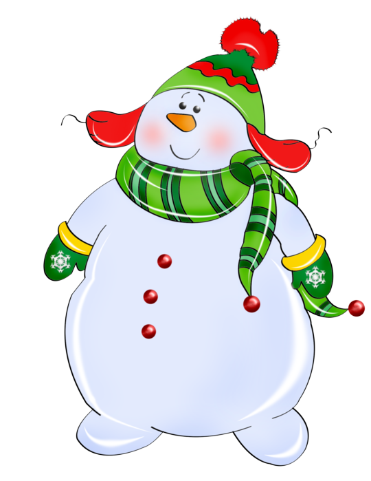 Transparent Cartoon Snowman Christmas for Christmas