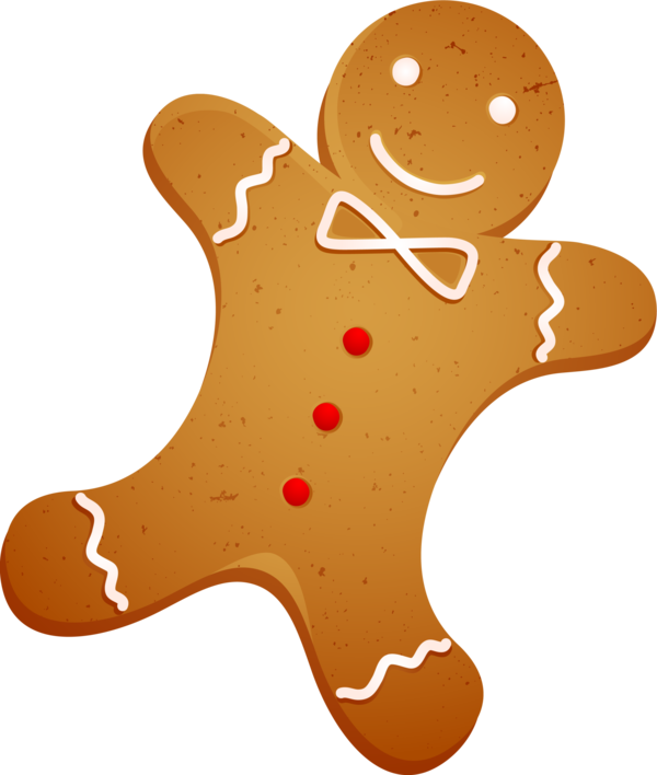 Transparent Gingerbread House Gingerbread Man Gingerbread Orange Food for Christmas