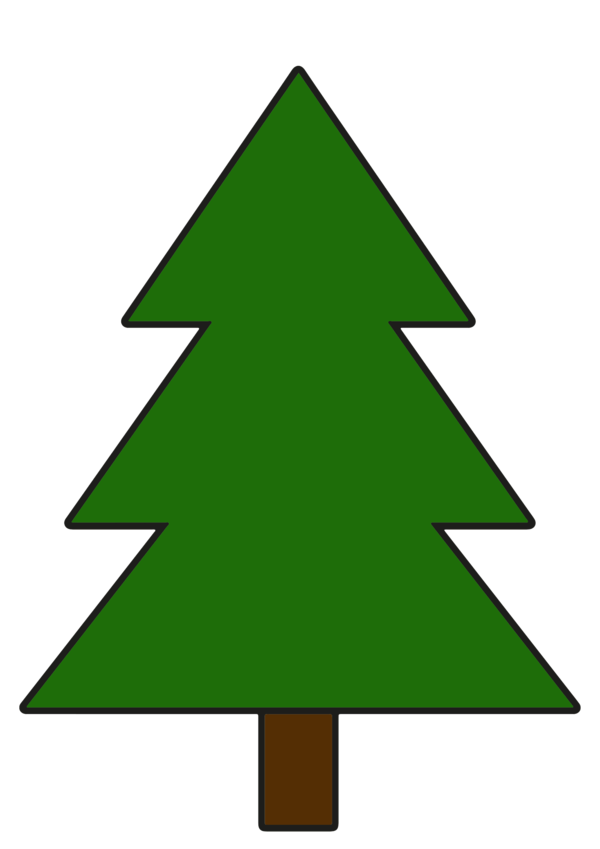 Transparent Business Christmas Tree Green for Christmas