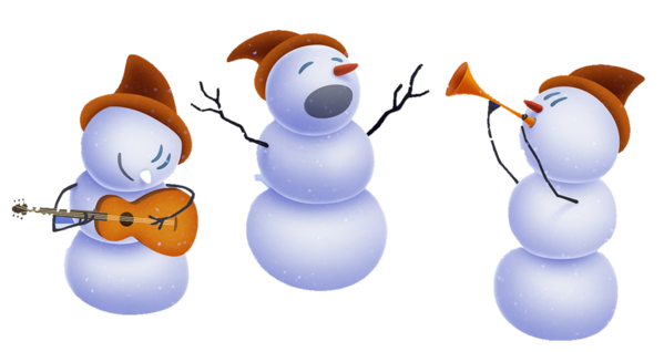 Transparent Snowman Christmas Snow Technology for Christmas