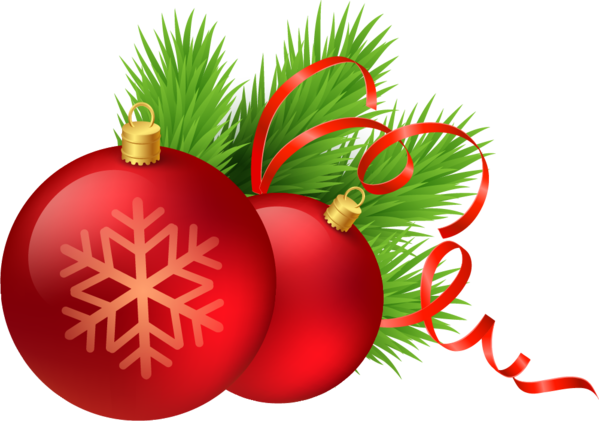 Transparent Red Cartoon Gules Fir Pine Family for Christmas