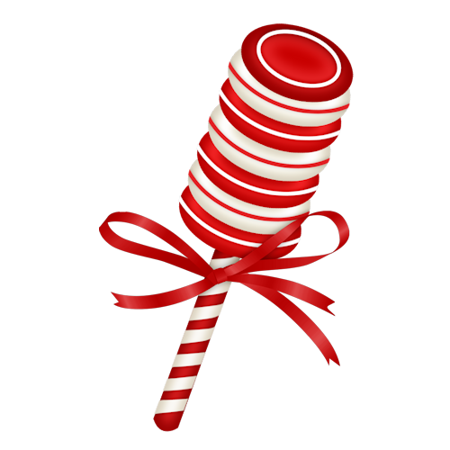 Transparent Candy Cane Christmas Santa Claus Line Font for Christmas
