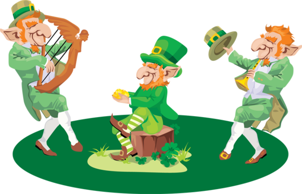 Transparent Leprechaun Party for St. Patrick's Day for St Patricks Day