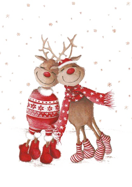 Transparent Santa Claus Elk Deer Christmas Decoration Stuffed Toy for Christmas