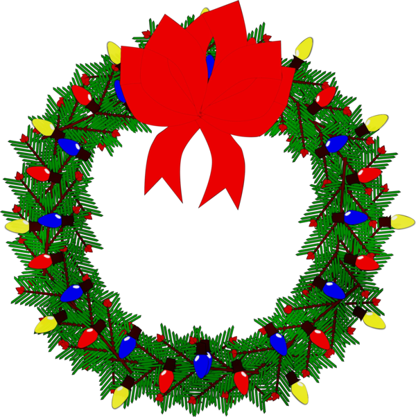 Transparent Christmas Day Christmas Decoration Wreath Holly for Christmas