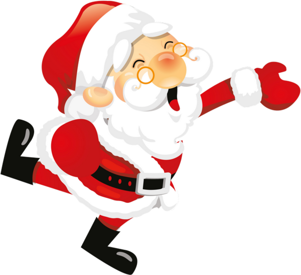 Transparent Santa Claus Christmas Web Browser Christmas Ornament for Christmas