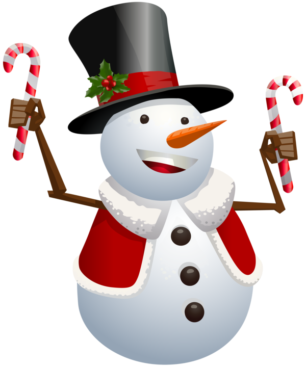 Transparent Snowman Desktop Environment Cartoon Christmas Ornament for Christmas