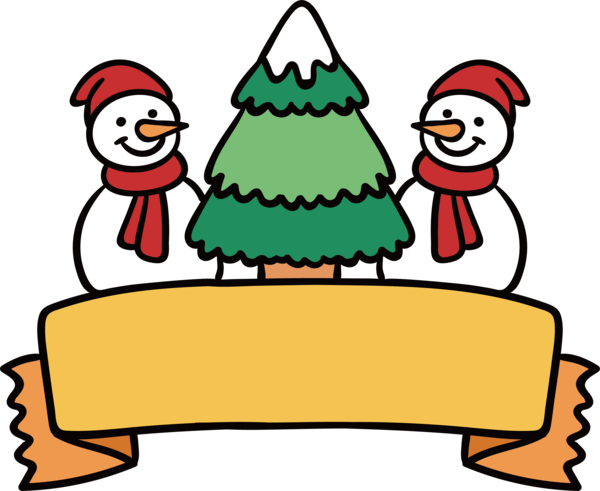 Transparent Christmas Snowman Poster Flightless Bird Holiday for Christmas