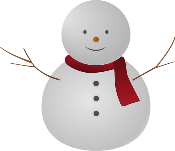 Transparent Snowman Winter Christmas Christmas Ornament for Christmas