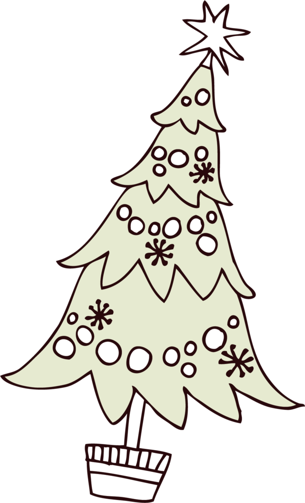 Transparent Christmas Tree Christmas Christmas Ornament Spruce for Christmas
