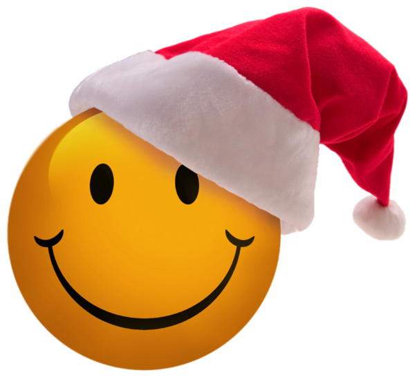 Transparent Santa Claus Gift Christmas Day Yellow Smile for Christmas