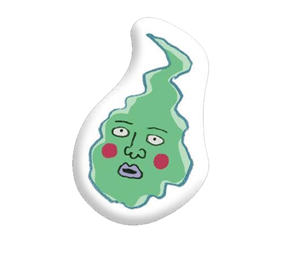 Transparent Cushion Mob Psycho 100 Book Christmas Ornament Plant for Christmas