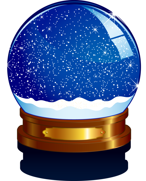 Transparent Snow Globe Christmas Snow Water Sky for Christmas