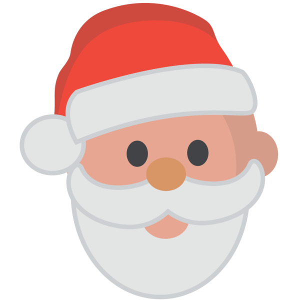 Transparent Santa Claus Smiley Christmas Snowman Christmas Ornament for Christmas