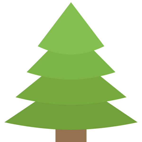 Transparent Emoji Text Messaging Christmas Fir Pine Family for Christmas