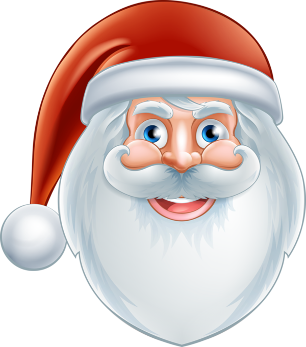 Transparent Santa Claus Cartoon Cooking Christmas Ornament Nose for Christmas