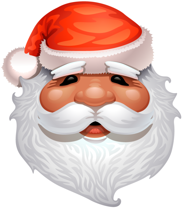 Transparent Christmas Computer Software Christmas Tree Santa Claus Nose for Christmas