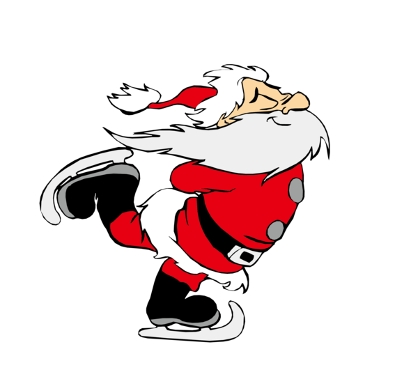 Transparent Santa Claus Christmas Christmas Card Red Logo for Christmas