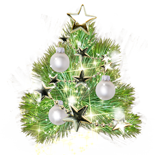 Transparent Christmas Ornament Christmas Treetopper Christmas Decoration for Christmas