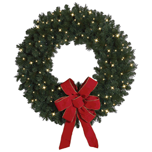 Transparent Wreath Sprocket Enduro Christmas Decoration for Christmas