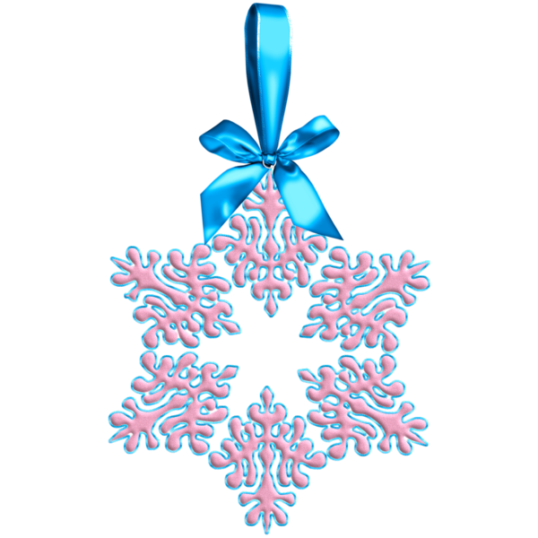 Transparent Christmas Ornament Snowflake Raster Graphics Blue for Christmas