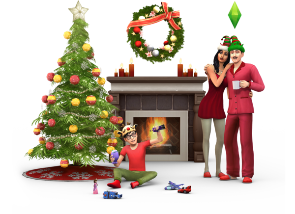 Transparent Sims 4 Sims 3 Seasons Sims Fir Christmas Ornament for Christmas