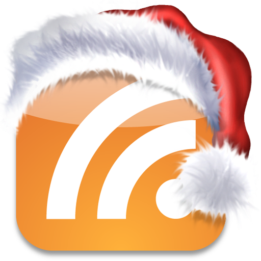 Transparent Santa Claus Social Media Christmas Orange Tail for Christmas